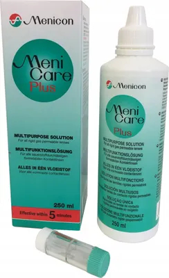 Zdjęcie produktu dla Płyn do soczewek Menicon MeniCare 121 ml - 250 ml TERMIN 10/2026