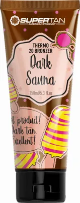 Image de Supertan Dark Sauna Bronzer Effet Picotement 150 ml