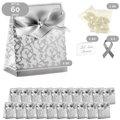 Imagen del producto de Solidchoice - Set de 10 cajas de dulces para fiestas, con tarjetas personalizables