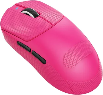 Produktbild von Maus mit Griffband für große Hände mit PixArt PAW3395PRO Gaming-Sensor, BT/2,4 G kabellos/kabelgebunden, 6 einstellbare DPI bis zu 40.000,500 mAh Akku