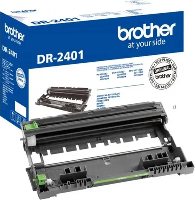 Produktbild von Brother Original-Trommeleinheit DR2401, schwarz, 12000er