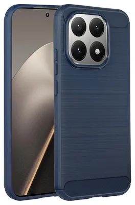 Produktbild von imoshion Brushed Back Cover Xiaomi 15T - Dunkelblau