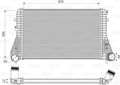 Zdjęcie produktu dla Intercooler Vw Passat