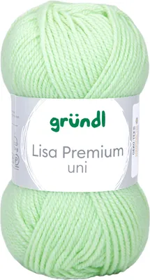 Produktbild von Wolle Lisa, 50g, 133m Hellgrün