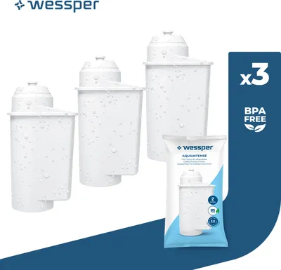 Obrázek produktu pro 3x vodní filtr Wessper pro Siemens EQ.6 EQ.9 EQ.300 EQ.500 iQ700 nahrazuje TZ70003