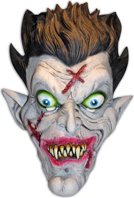 Produktbild von Horror Vampir Clown Maske aus Latex
