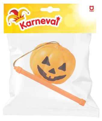 Obrázek produktu pro Svítidlo dýně - pumpkin - HALLOWEEN - 10 cm
