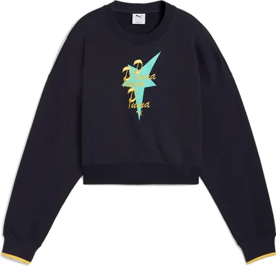 Produktbild von Puma Select Road To Unity Oversized Graphic Sweatshirt Blau XS Damen Blau XS