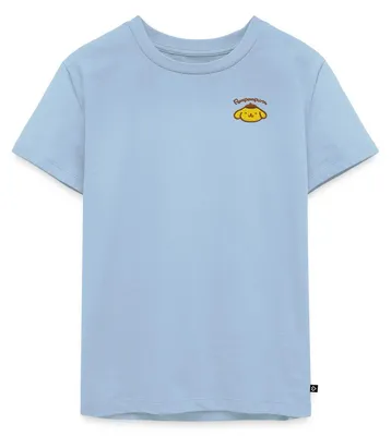 Produktbild von Spreadshirt Pompompurin Stick Portrait Kinder Premium T-Shirt, 110/116 (4 Jahre), Hellblau
