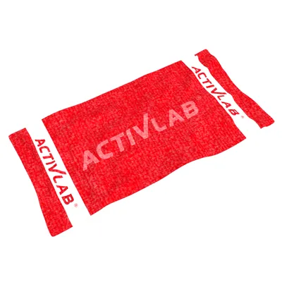 Productafbeelding van Activlab Handdoek, rood, 50 x 100 cm