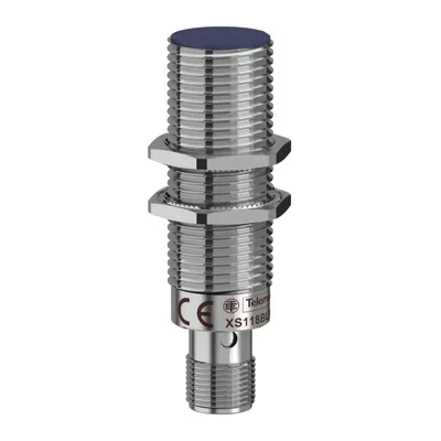 Produktbild von Schneider Electric XS118BLPBM12, Induktiver Näherungssensor, IP67, 35 g, 96 mm, 65 mm, 42 mm