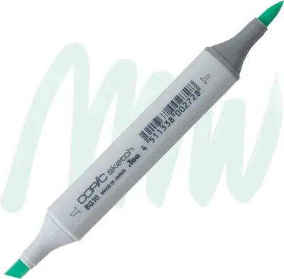 Immagine prodotto di COPIC Sketch pennello e scalpello a doppia faccia, BG10 Ombra fredda