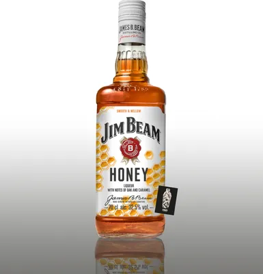 Produktbild von Jim Beam Honey 0,7l (32,5% vol.) Liqueur with notes of oak and caramel- [Enthält Sulfite]