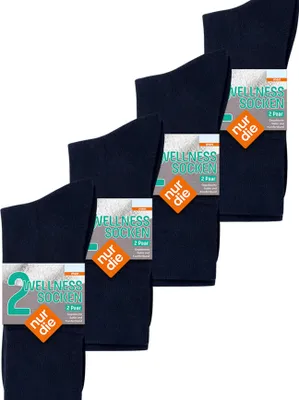 Produktbild von NUR DIE Herren Freizeitsocken 8-Pack Weiche Wellness Socken - maritim - Größe 39-42