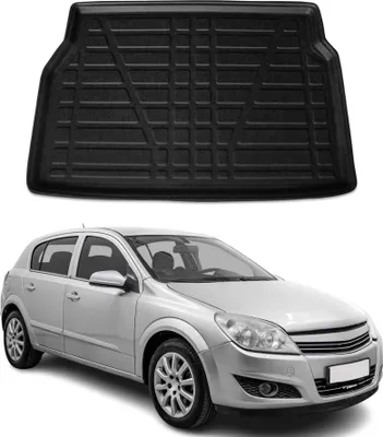 Image de Bac de coffre pour Opel Astra H 2004-2014 Caoutchouc TPE noir