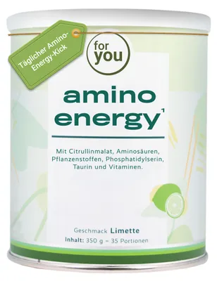 Produktbild von for you amino energy - Limette
