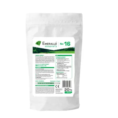 Obrázek produktu pro Směsné hnojivo Emeralld Minerals No16 NPK 16-16-16 +7S 20 kg