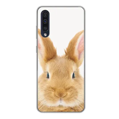 Produktbild von MuchoWow® Handyhülle Schutzhülle Hülle für Samsung Galaxy A50 Kinder - Kaninchen - Kind - Mädchen - Jungen Silikon Softcase Handy Hülle - Mobiltelefonhülle