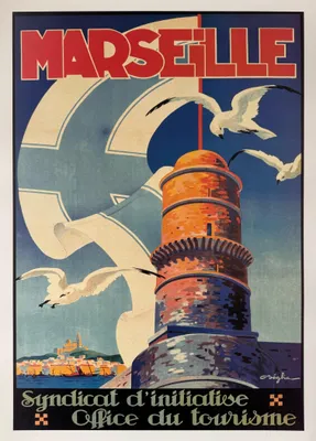 Productafbeelding van Marseille - Poster, formaat 50x70 cm