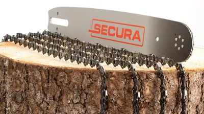 Produktbild von 4x Sägekette + Schwert SECURA 37cm 56 3/8 1,6mm passend Stihl MS 311 391 MS311