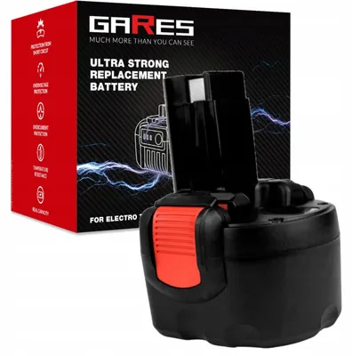 Obrázek produktu pro Gares Sada článků pro repasi akumulátoru Bosch GSR 7.2-2 | 7,2 V 2 Ah Inny | Výměnný balíček pro nářadí | Vysoký výkon Gares®