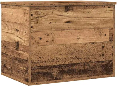 Obrázok produktu pre vidaXL Úložný box z regenerovaného dreva 60 x 42 x 46 cm Materiál na báze dreva