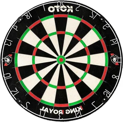 Produktbild von Professionelles Dartbrett - Königliches Dartbrett