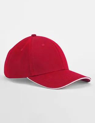 Produktbild von Beechfield EarthAware® Classic Organic Baumwolle 6 Panel Cap - Sandwich Peak