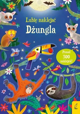 Image de J'aime coller des autocollants. "La Jungle" de Kirsteen Robson