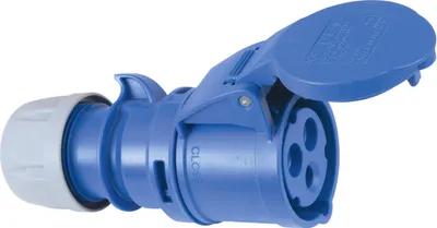 Produktbild von PC ELECTRIC CEE Kupplung 16A 3pol bl