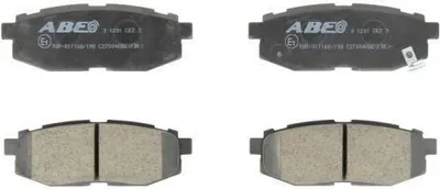 Produktbild von ABE Bremsbeläge Satz Hinten für SUBARU FORESTER (SH) C27004ABE