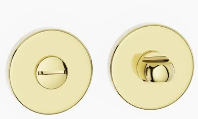 Zdjęcie produktu dla Rozeta okrągła do WC Złota, 5907609715791