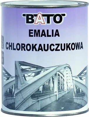 Obrázok produktu pre Chlórový kaučukový email na kov BATO RAL 3020 0,8 l