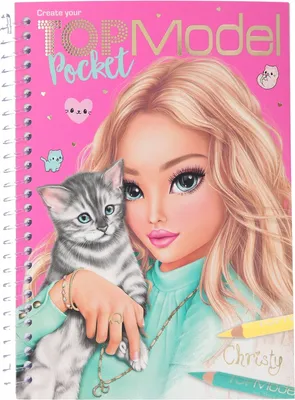 Zdjęcie produktu dla Kieszonkowa kolorowanka TOPModel