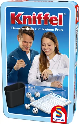 Produktbild von Kniffel in Metalldose