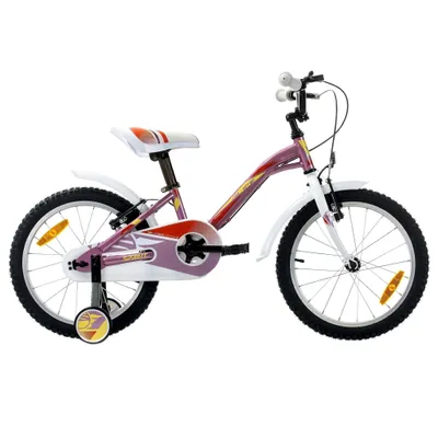 Obrázek produktu pro Dětské kolo SPRINT ALICE 18", 1 SP, růžové s červenou a krémovou, HARDTAIL