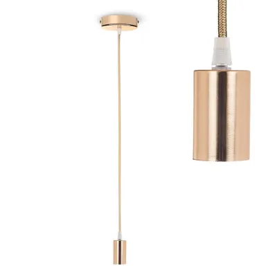 Produktbild von Smartwares IDE-60014 Pendelleuchte, 0 Glühbirne(n), E27, IP20, Roségold