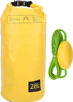 Zdjęcie produktu dla Zestaw kotwic piaskowych 20 l z liną holowniczą i suchą torbą, worek kotwiczny z PVC do kajaków i małych łodzi
