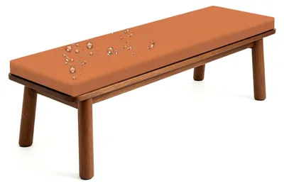 Produktbild von Wasserdichtes Sitzkissen für Gartenbank, 3 cm Dicke