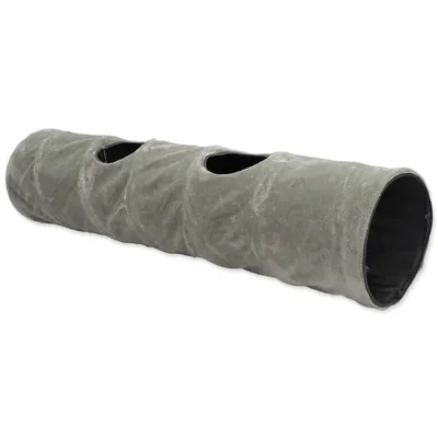Zdjęcie produktu dla Tunel MAGIC CAT XL pluszowy szary 150 cm
