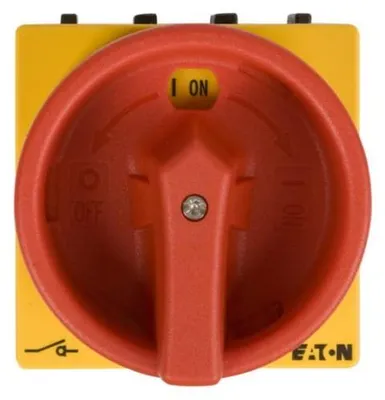 Zdjęcie produktu dla Eaton 081438 - Wyłącznik główny, 3-biegunowy 32 A Wyłącznik elektryczny, wyłącznik krańcowy (081438)