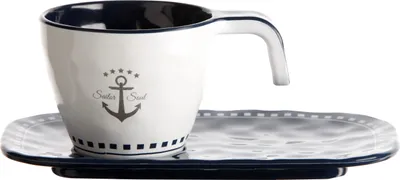 Zdjęcie produktu dla Filiżanka do espresso ze spodkiem - Sailor Soul, pojedyncza