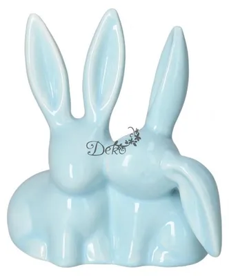 Produktbild von Osterhase, Keramik, Osterdekoration, Figur für den Ostertisch