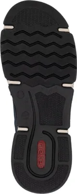 Produktbild von Rieker Damen Stiefelette sportlicher Schlupfschuh mit Gummizug 45963, Größe:42 EU, Farbe:Blau
