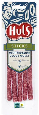 Immagine prodotto di Huls Sticks Salsiccia secca mediterranea, 63 g - Snack piccanti