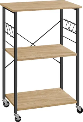 Zdjęcie produktu dla Szafka Na Kółach 60X40X89 Cm Sonoma