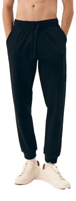 Productafbeelding van Joggingbroek Henderson, katoen, zwart, veelzijdig, regular pasvorm, maat XL