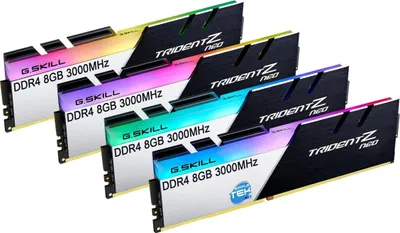 Produktbild von G.Skill RAM TridentZ Neo Series - 32 GB (4 x 8 GB Kit) - DDR4 3000 DIMM CL16