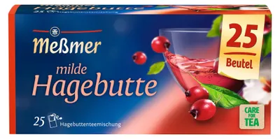 Immagine prodotto di Meßmer Miscela di Rosa Mosqueta Tè alla Frutta Ibisco 75g confezione da 12 pz