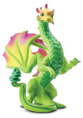 Produktbild von Safari Ltd Flower Dragon, Drachen, Grün, Orange, Pink, Gelb, 1 Stück(e)